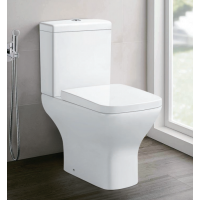 cheap ceramic two piece toilet,  P trap flushing ceramic toilet