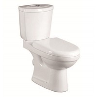 2101 Modern Western Bathroom Two Piece P trap Washdown Ceramic Closestool Toilet