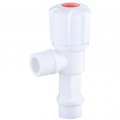 POM long plastic angle valve faucet, toilet valve, cold and hot universal water inlet valve distributor